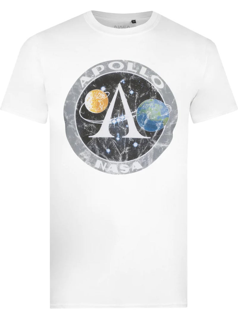 T-shirt apollo - nasa Blanc - Kiabi