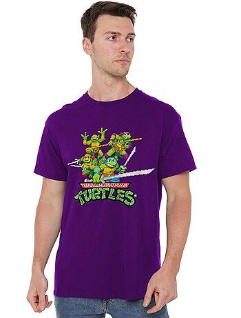 T-shirt arcade - les tortues ninja