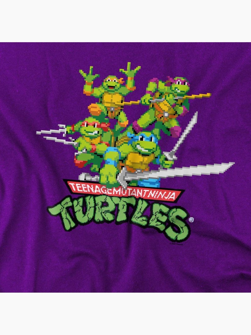 T-shirt arcade - les tortues ninja Violet - Kiabi