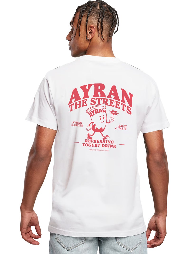T-shirt aryan the streets - mister tee Blanc - Kiabi