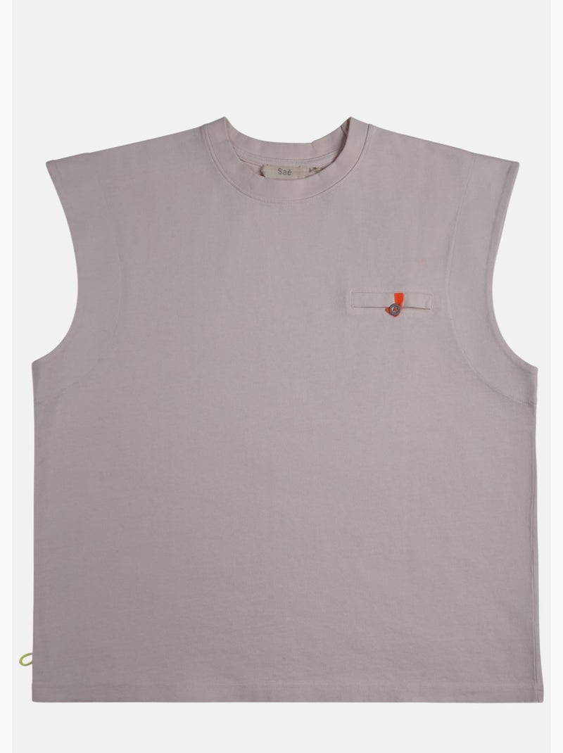 T-shirt asi  homme - sae paris Rose poudré - Kiabi