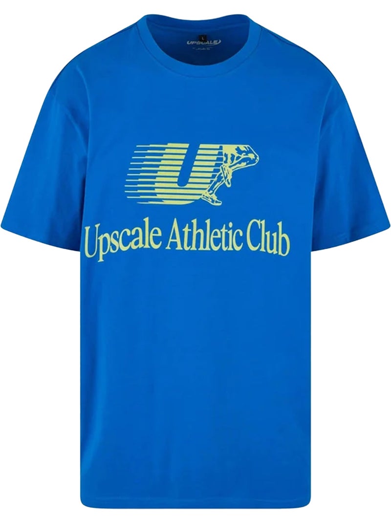 T-shirt athletic club - mister tee Bleu cobalt - Kiabi