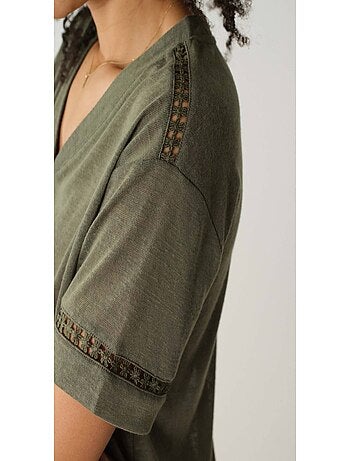 T-shirt au style bohème 'Deeluxe'