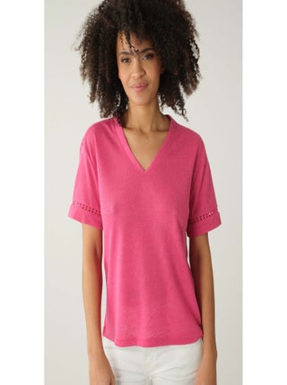 T-shirt au style bohème 'Deeluxe'