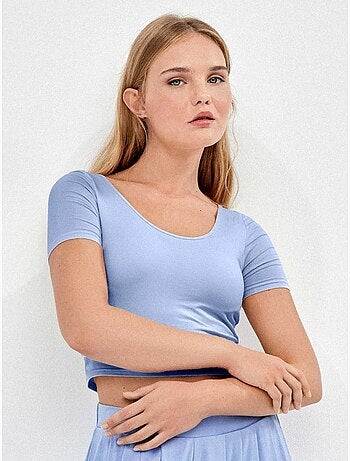 T-shirt avec bonnet fixe