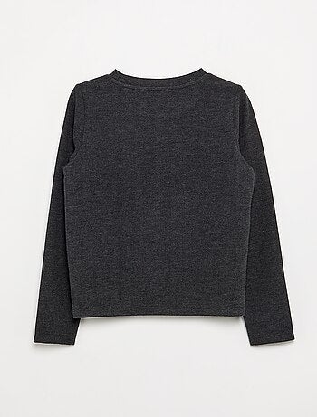 T-shirt avec détails en perles