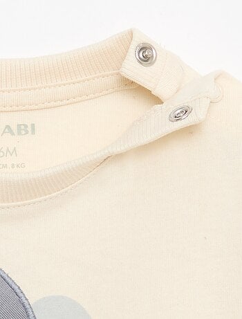 T-shirt avec imprimé animé