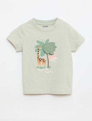 T-shirt avec imprimé animé