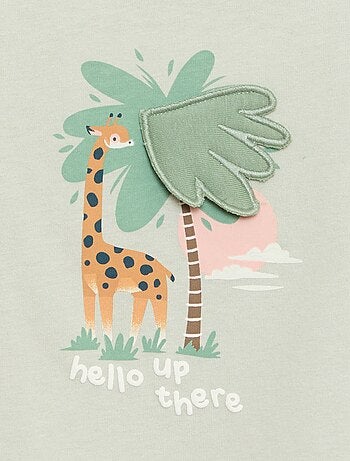 T-shirt avec imprimé animé