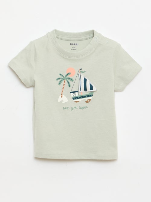 T-shirt avec imprimé animé - Kiabi