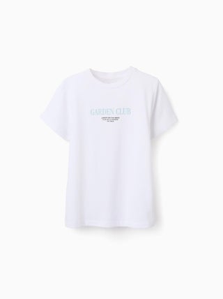 T-shirt avec Imprimé en Relief