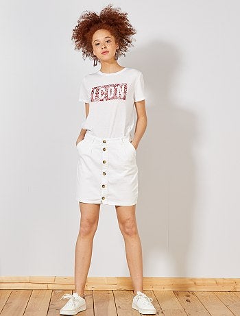 T-shirt avec imprimé gel - Kiabi