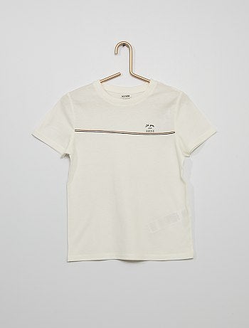 T-shirt avec message