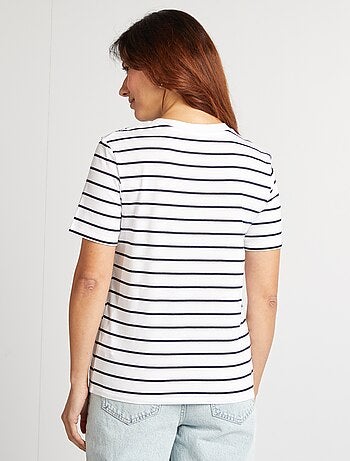 T-shirt avec message EVJF