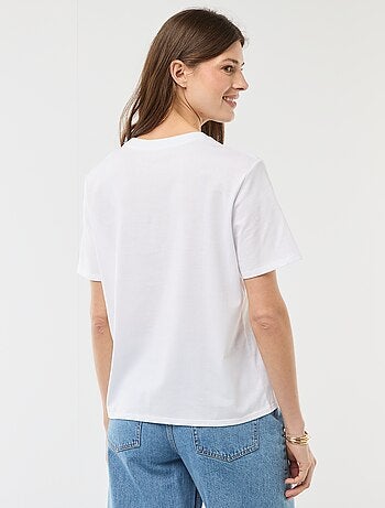 T-shirt avec message EVJF