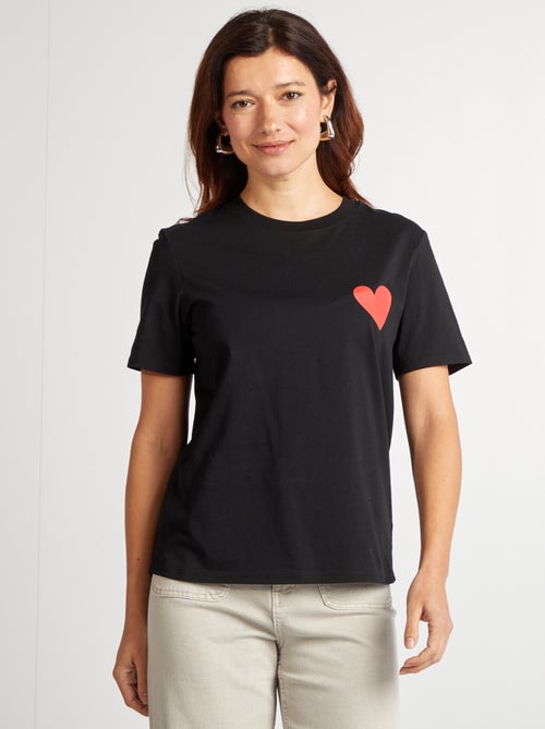 T-shirt avec message EVJF - Kiabi