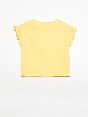 T-shirt avec nœuds fantaisies