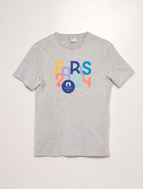 T-shirt avec ouverture à scratchs - Jeux Paralympiques Paris 2024 - Kiabi