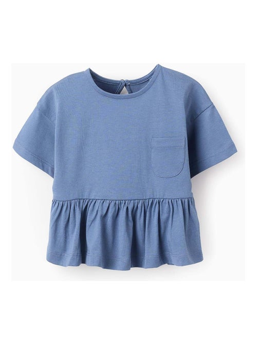 T-shirt avec Poche à Volants - Kiabi