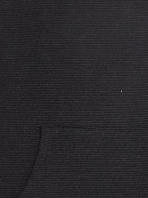 T-shirt avec poche kangourou en maille Ottoman - Kiabi