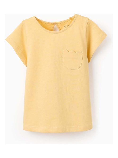 T-shirt avec Poche Ondulée - Kiabi