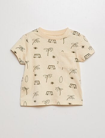 T-shirt avec poche poitrine