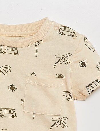 T-shirt avec poche poitrine