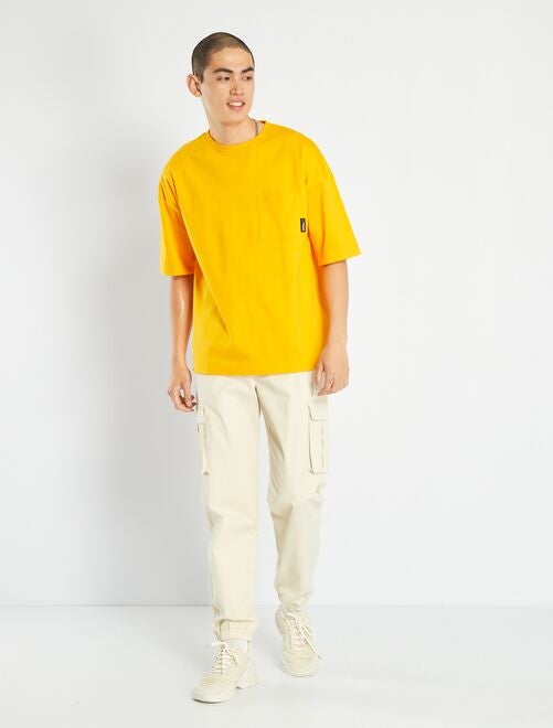 T shirt jaune toutes tailles chti