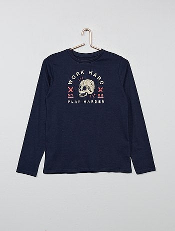 T-shirt avec print