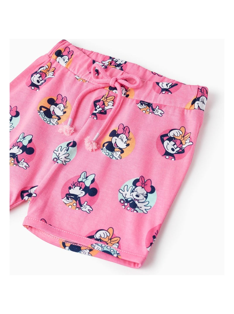 T-shirt avec Volants + Short pour Bébé Fille 'Minnie Mouse'  MINNIE Rose - Kiabi