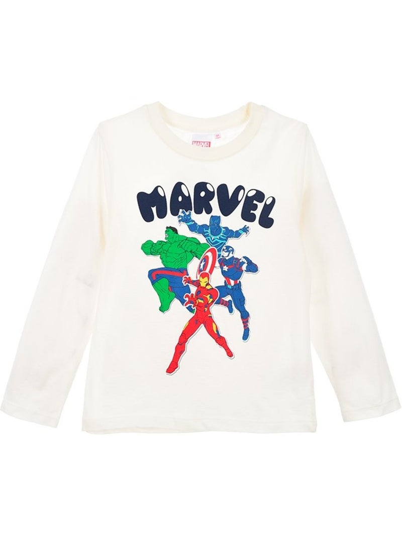 T-Shirt Avengers| Licence Officielle Blanc - Kiabi