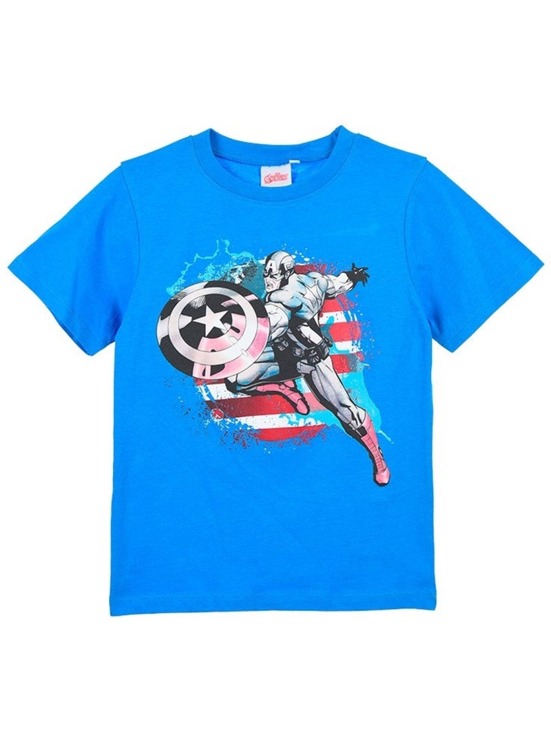 T-Shirt Avengers| Licence Officielle Bleu - Kiabi