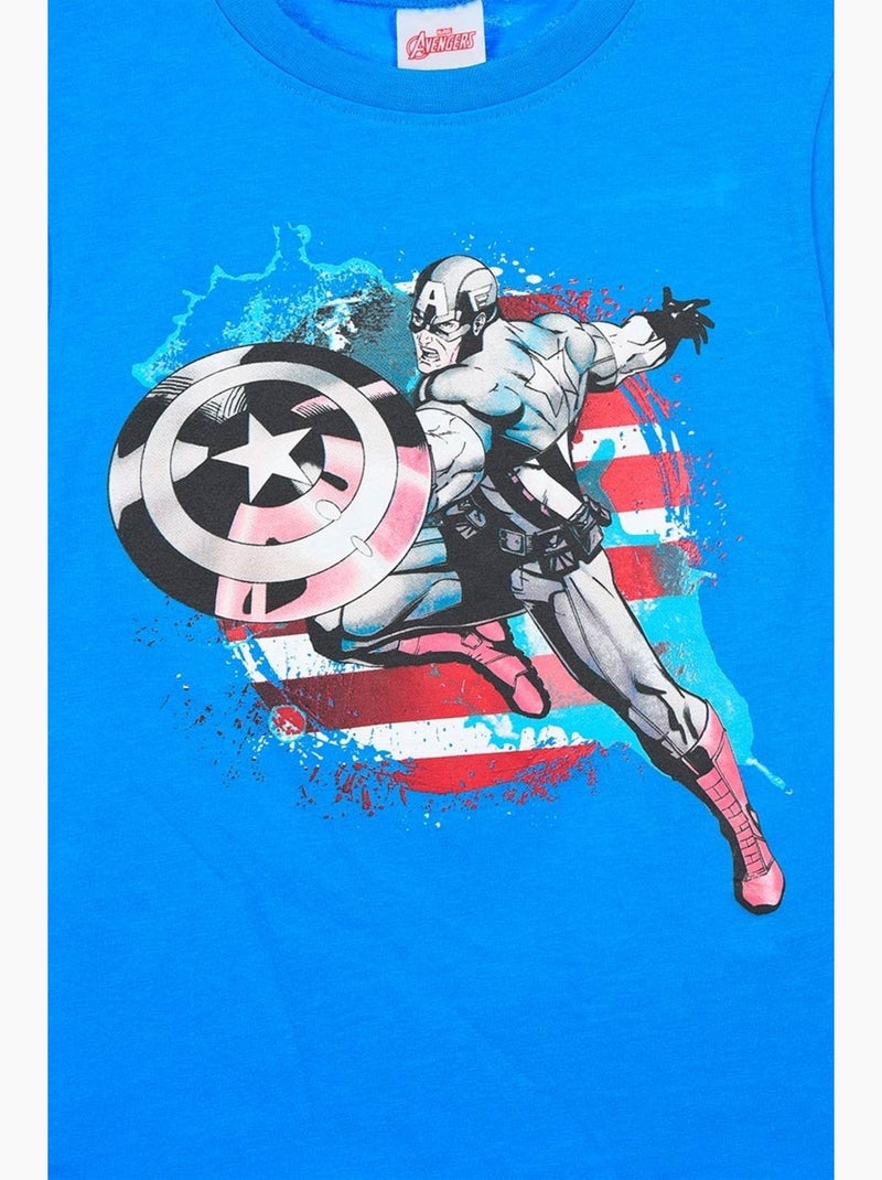 T-Shirt Avengers| Licence Officielle Bleu - Kiabi