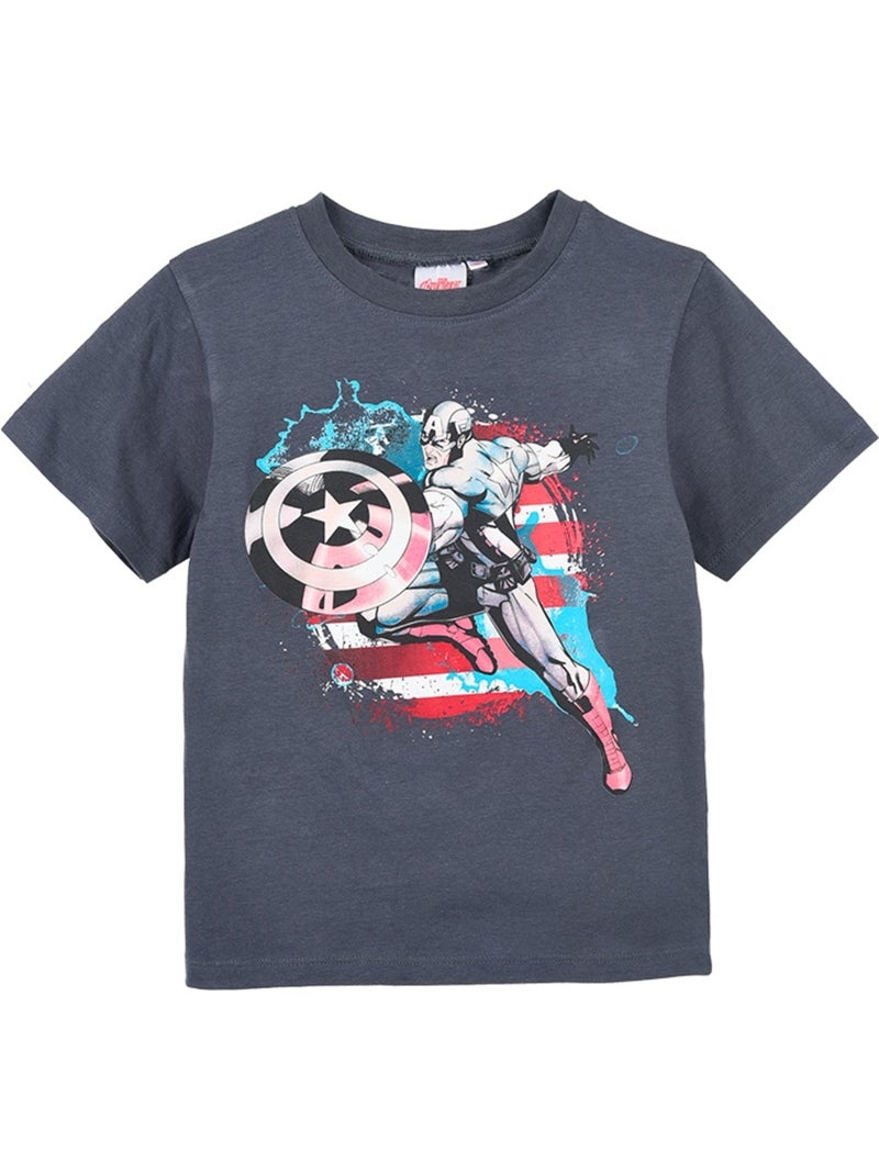 T-Shirt Avengers| Licence Officielle Gris - Kiabi