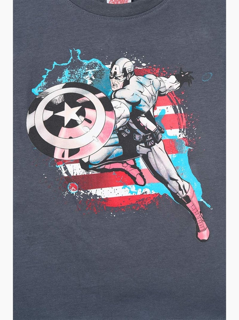 T-Shirt Avengers| Licence Officielle Gris - Kiabi