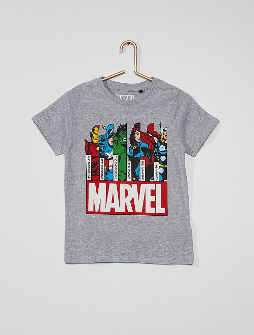 T-shirt 'Avengers' 'Marvel'                             gris chiné 
