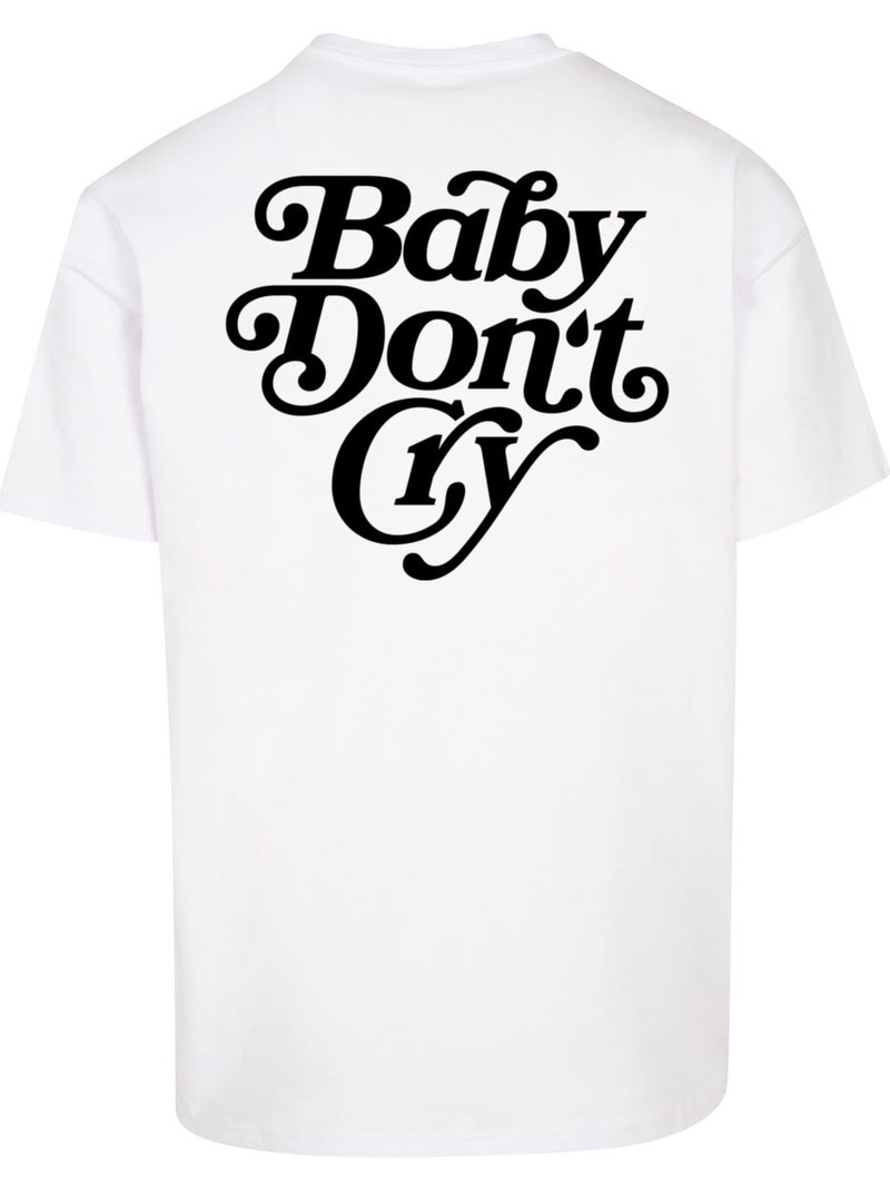 T-shirt baby dont cry - mister tee Blanc - Kiabi
