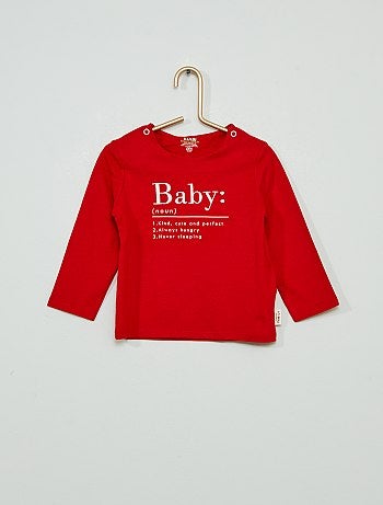 T-shirt 'Baby' éco-conçu
