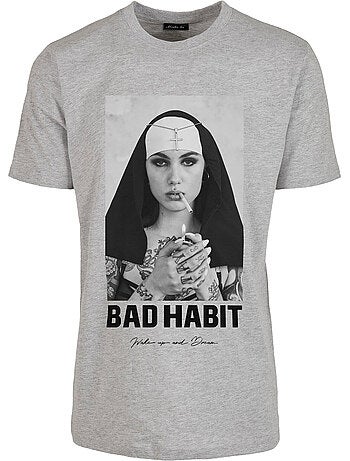T-shirt bad habit - mister tee