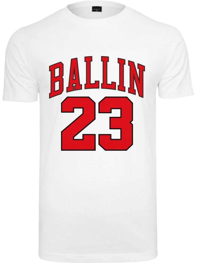 T-shirt ballin - mister tee Blanc - Kiabi