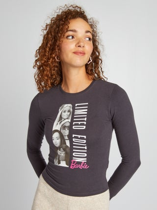 T-shirt 'Barbie' manches courtes