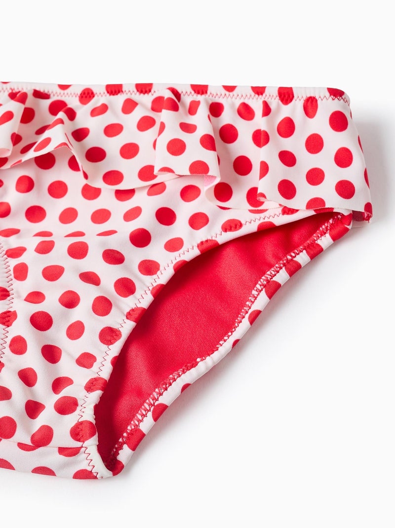 T-shirt + Bas de Bikini UPF80 Rouge - Kiabi