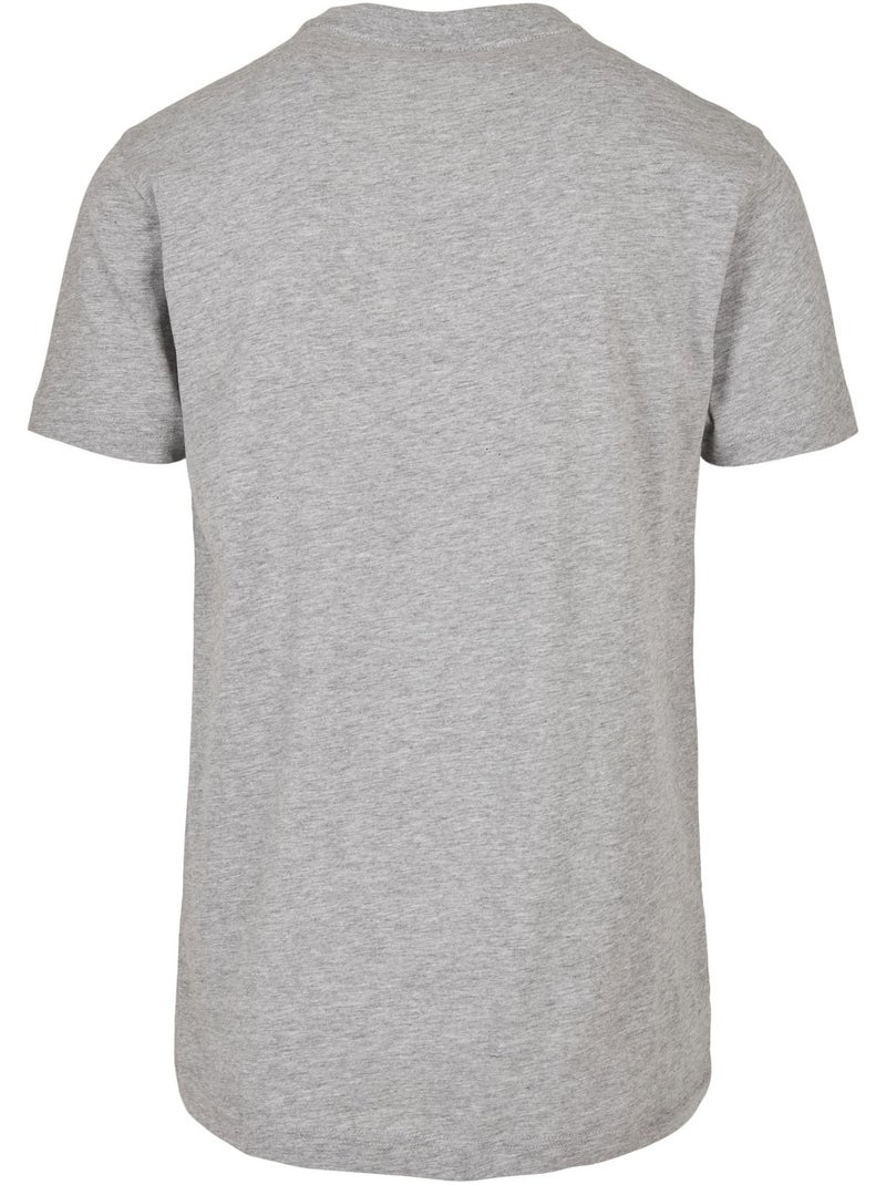T-shirt basic - build your brand Gris chiné - Kiabi
