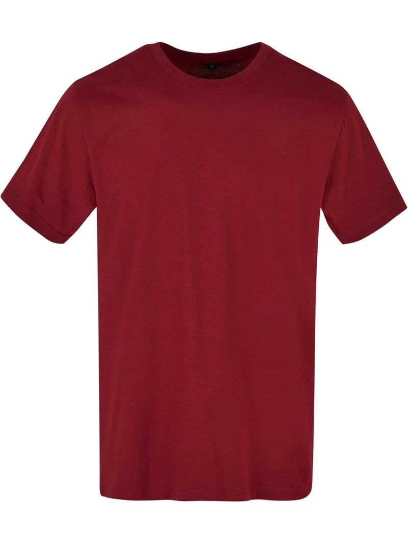 T-shirt basic - build your brand Rouge cerise - Kiabi