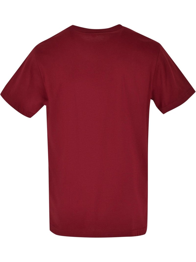 T-shirt basic - build your brand Rouge cerise - Kiabi