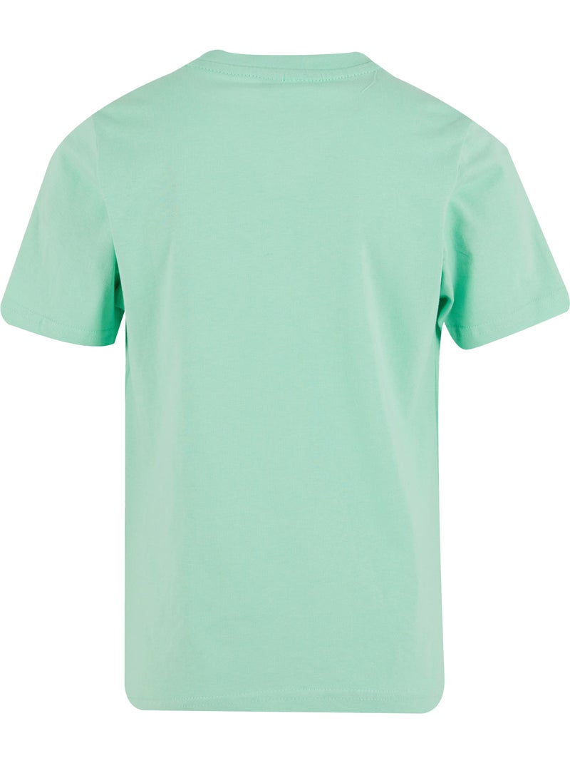T-shirt basic - build your brand Vert pastel - Kiabi