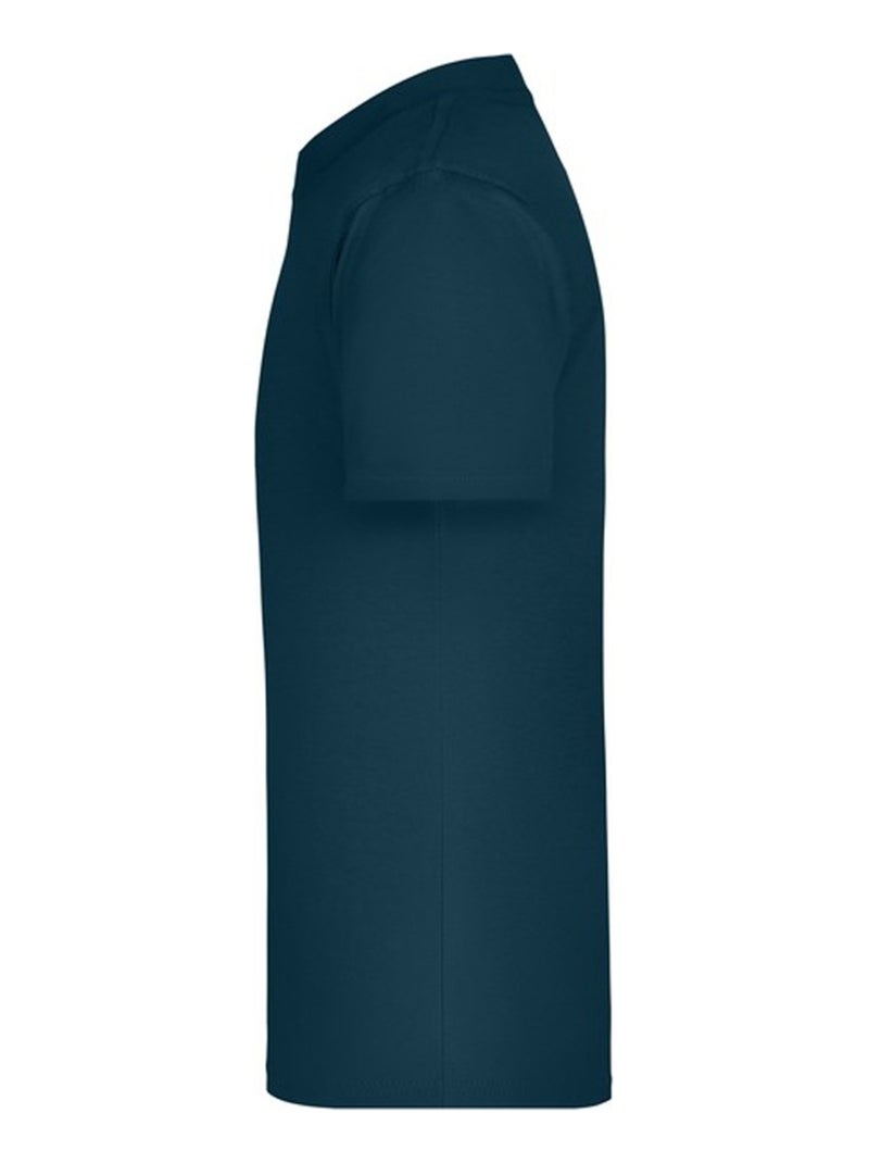 T-shirt basic - james and nicholson Bleu pétrole - Kiabi