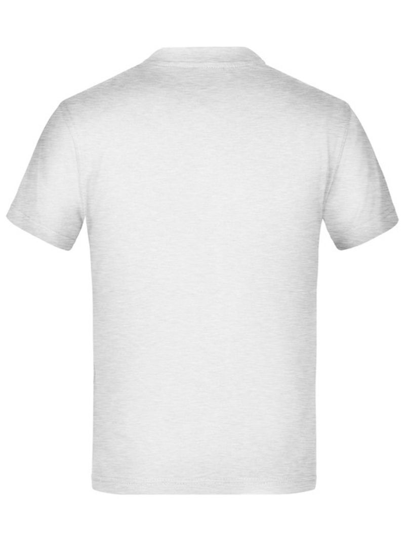 T-shirt basic - james and nicholson Gris foncé - Kiabi