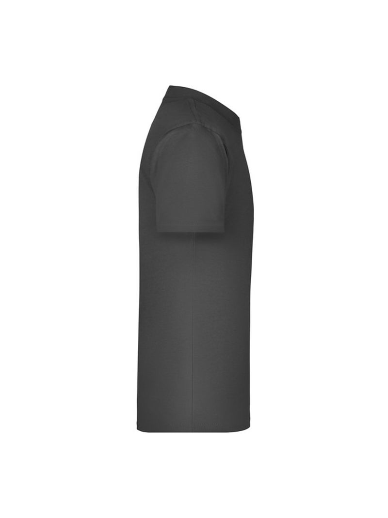 T-shirt basic - james and nicholson Gris Gris - Kiabi