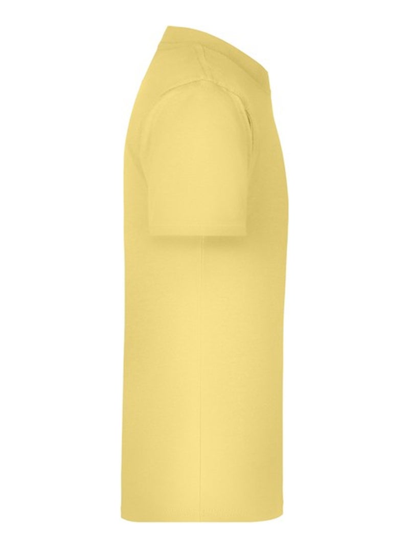 T-shirt basic - james and nicholson Jaune pâle - Kiabi
